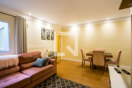 Sala de apartamento à venda com 3 quartos, 168m² em Vila Homero Thon, Santo André
