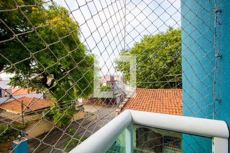 Varanda do Quarto 1  de apartamento à venda com 3 quartos, 168m² em Vila Homero Thon, Santo André