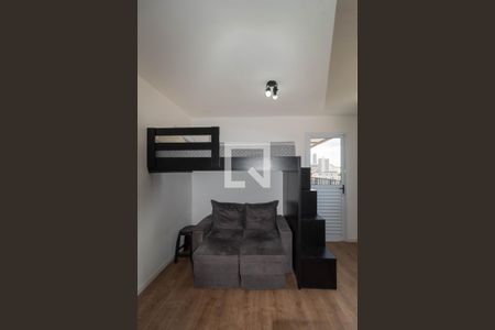 Quarto  de apartamento à venda com 1 quarto, 27m² em Vila Esperança, São Paulo