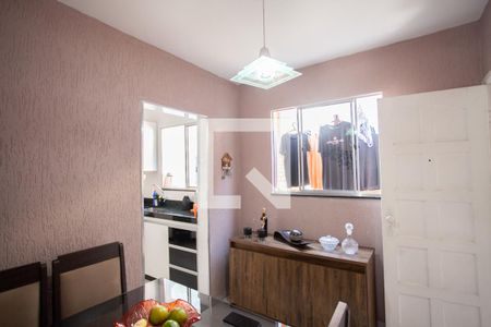 Sala de Jantar de casa à venda com 3 quartos, 90m² em Dona Clara, Belo Horizonte