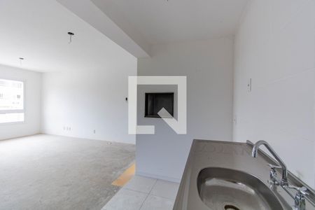 Cozinha e Área de Serviço de apartamento à venda com 3 quartos, 76m² em Marechal Rondon, Canoas