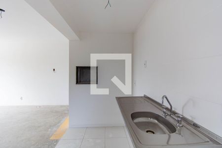 Cozinha e Área de Serviço de apartamento à venda com 3 quartos, 76m² em Marechal Rondon, Canoas