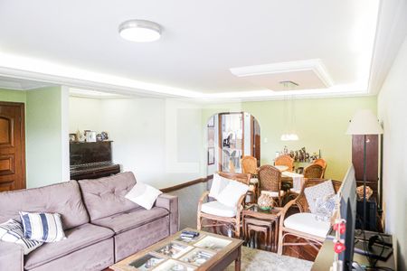 Sala - Sala de Estar - Sala de Jantar de apartamento à venda com 3 quartos, 196m² em Vila Bastos, Santo André