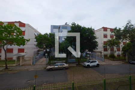 Vista da Sala de apartamento à venda com 2 quartos, 60m² em São Sebastião, Porto Alegre