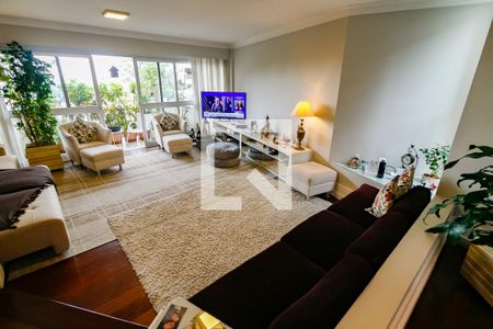 Sala de apartamento à venda com 4 quartos, 211m² em Paraisópolis, São Paulo