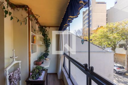 Varanda de apartamento à venda com 1 quarto, 56m² em Bela Vista, Porto Alegre