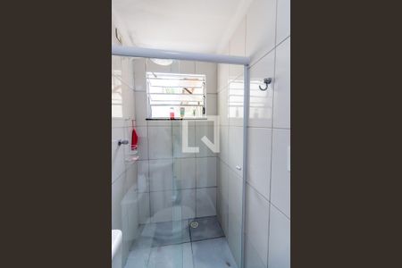 Banheiro da Suíte de casa à venda com 2 quartos, 94m² em Parque Oratório, Santo André