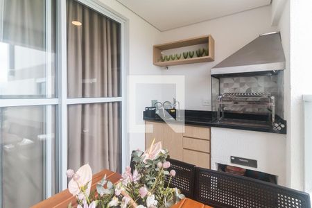 Varanda Gourmet de apartamento para alugar com 3 quartos, 98m² em Loteamento Mogilar, Mogi das Cruzes