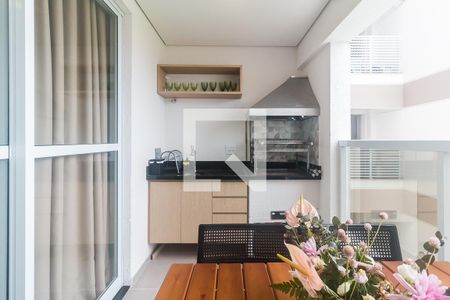 Varanda Gourmet de apartamento para alugar com 3 quartos, 98m² em Loteamento Mogilar, Mogi das Cruzes