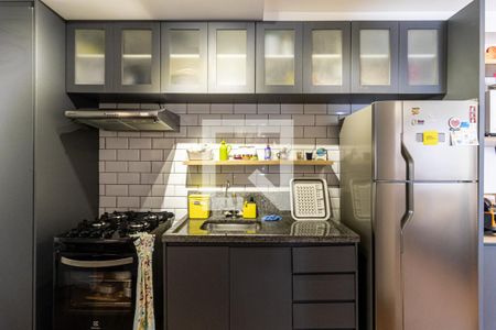 Cozinha de apartamento para alugar com 2 quartos, 39m² em Vila Buarque, São Paulo