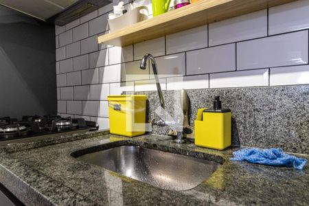 Cozinha de apartamento para alugar com 2 quartos, 39m² em Vila Buarque, São Paulo