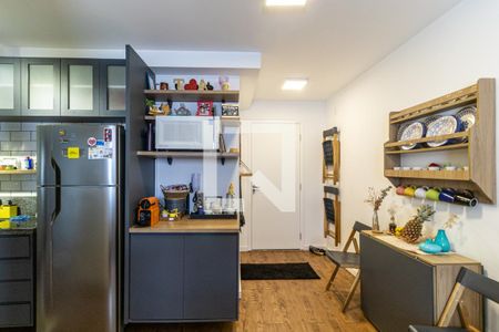 Cozinha de apartamento para alugar com 2 quartos, 39m² em Vila Buarque, São Paulo