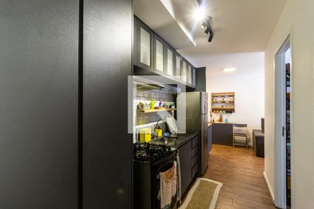 Cozinha de apartamento para alugar com 2 quartos, 39m² em Vila Buarque, São Paulo