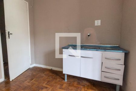 Cozinha de apartamento para alugar com 1 quarto, 18m² em Vila Dom Pedro Ii, São Paulo