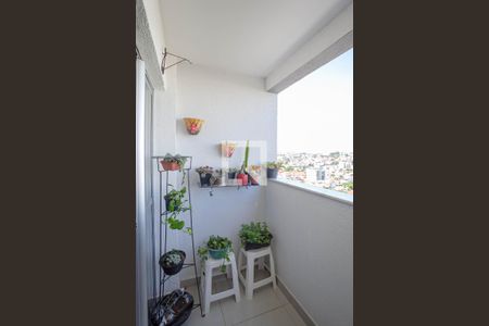 Varanda da Sala de apartamento à venda com 3 quartos, 70m² em Jardim Guanabara, Belo Horizonte
