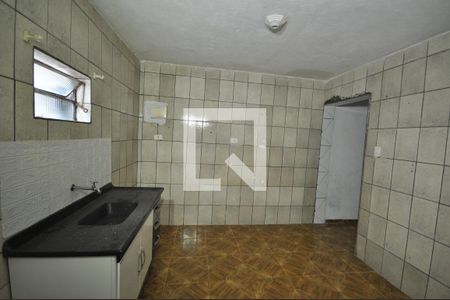 Cozinha de casa para alugar com 1 quarto, 30m² em Jardim Brasil (zona Norte), São Paulo