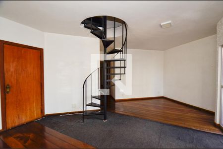 Sala de apartamento à venda com 4 quartos, 166m² em Sagrada Família, Belo Horizonte
