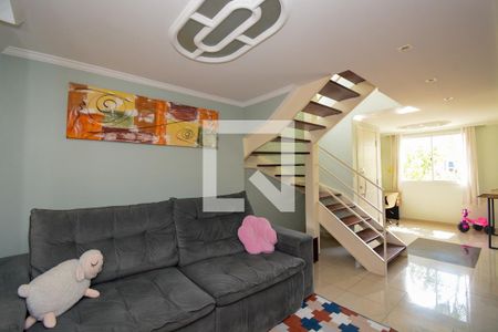 Sala de casa de condomínio à venda com 3 quartos, 130m² em Vila Sao Leopoldo, São Bernardo do Campo