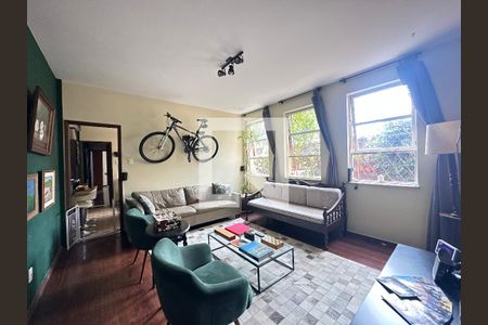 Sala de apartamento para alugar com 3 quartos, 137m² em São Pedro, Belo Horizonte