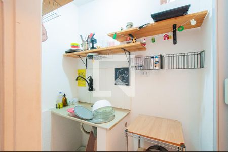 Cozinha de kitnet/studio para alugar com 1 quarto, 60m² em Pinheiros, São Paulo