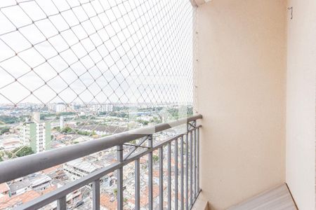Varanda da Sala de apartamento à venda com 2 quartos, 52m² em Vila Liviero, São Paulo