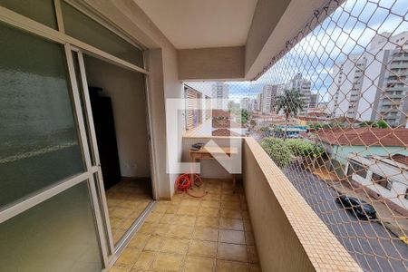 Sacada de apartamento para alugar com 3 quartos, 67m² em Centro, Ribeirão Preto