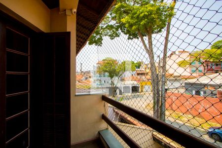 Varanda do Quarto 1 de casa à venda com 3 quartos, 276m² em Jardim Stetel, Santo André