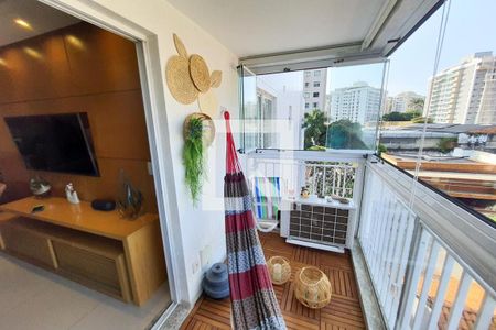 Varanda da Sala de apartamento à venda com 3 quartos, 102m² em Santa Rosa, Niterói