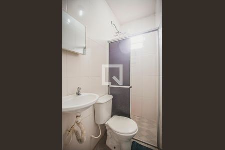 Banheiro de kitnet/studio para alugar com 1 quarto, 38m² em Planalto Paulista, São Paulo