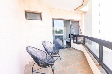 Varanda de apartamento para alugar com 2 quartos, 100m² em Centro, Ribeirão Preto