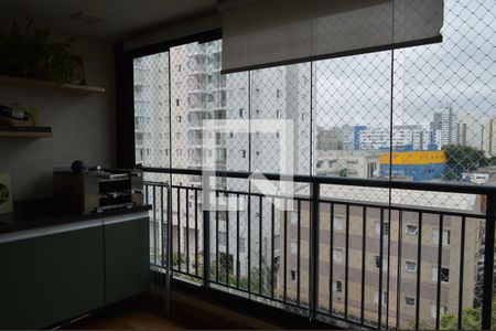 Varanda da Sala de apartamento à venda com 2 quartos, 59m² em Cambuci, São Paulo