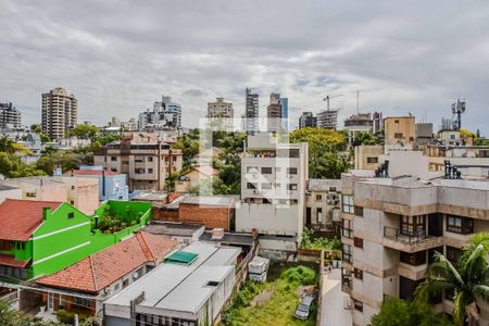 Vista da Sala de apartamento à venda com 2 quartos, 83m² em São João, Porto Alegre