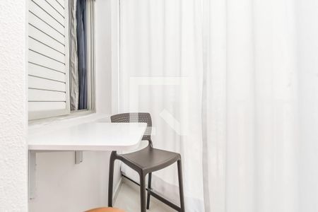 Varanda de apartamento à venda com 1 quarto, 29m² em Bela Vista, São Paulo