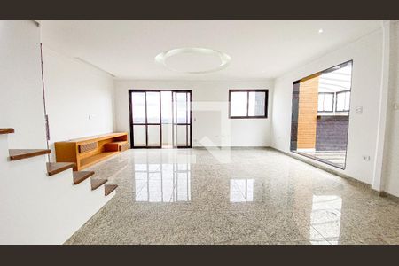 Sala - Sala de Jantar - Sala de Estar de apartamento à venda com 3 quartos, 205m² em Vila Bastos, Santo André