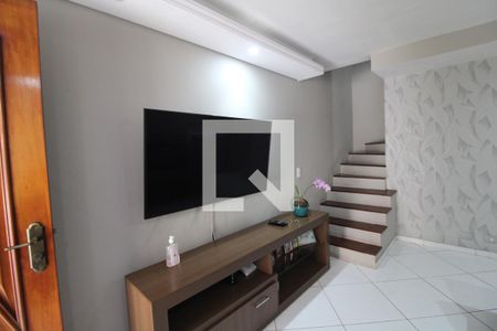 Sala de casa de condomínio à venda com 2 quartos, 104m² em Pedreira, São Paulo
