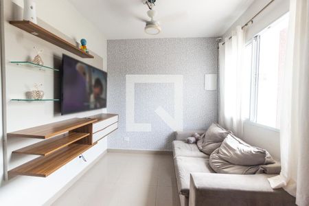 Sala de casa de condomínio para alugar com 2 quartos, 71m² em Jardim Paraíso, São Paulo
