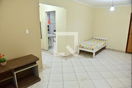 Sala de apartamento para alugar com 1 quarto, 80m² em Ocian, Praia Grande