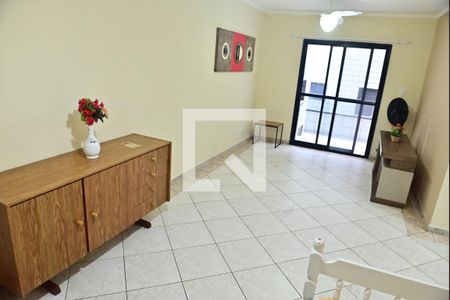 Sala de apartamento para alugar com 1 quarto, 80m² em Ocian, Praia Grande