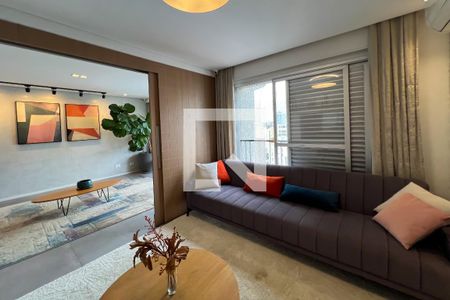 Sala 2 de apartamento para alugar com 2 quartos, 116m² em Indianópolis, São Paulo