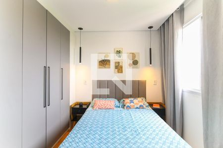 Quarto 2 de apartamento para alugar com 2 quartos, 32m² em Parque Munhoz, São Paulo