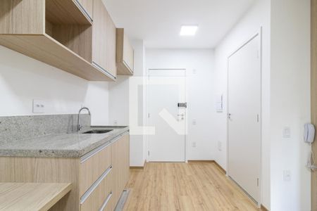 Cozinha de kitnet/studio para alugar com 1 quarto, 31m² em Moema, São Paulo