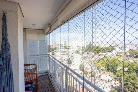 Varanda da Sala de apartamento à venda com 3 quartos, 78m² em Centro, Diadema