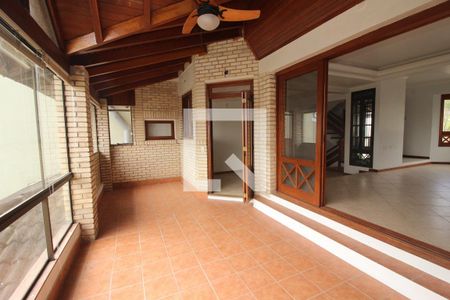 Varanda da Sala de casa à venda com 4 quartos, 385m² em Ipanema, Porto Alegre