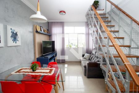 Sala de apartamento à venda com 3 quartos, 150m² em Ipiranga, Belo Horizonte