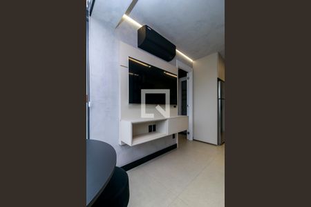 Sala de apartamento para alugar com 1 quarto, 28m² em Brooklin Paulista, São Paulo