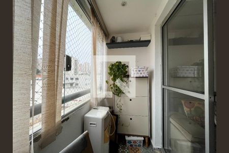 Varanda  de apartamento à venda com 2 quartos, 57m² em Saúde, São Paulo