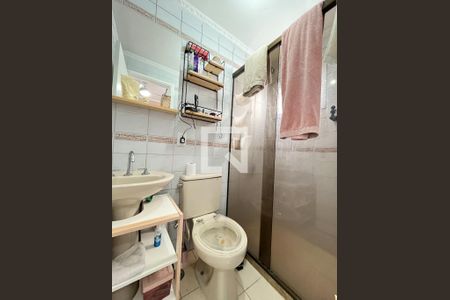 Banheiro da Suíte de apartamento à venda com 2 quartos, 57m² em Saúde, São Paulo