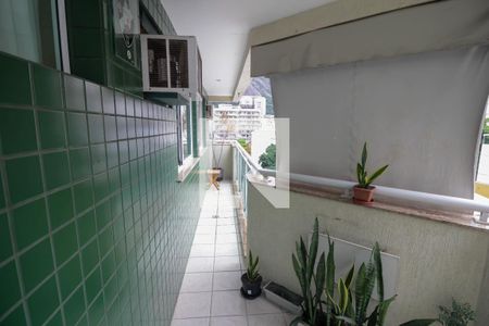 Varanda de apartamento à venda com 3 quartos, 112m² em Botafogo, Rio de Janeiro