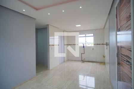 Sala/ cozinha de apartamento para alugar com 3 quartos, 55m² em São Miguel, São Leopoldo