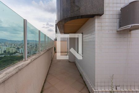 Varanda de apartamento à venda com 3 quartos, 200m² em Palmares, Belo Horizonte